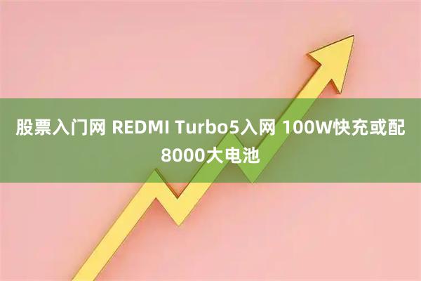 股票入门网 REDMI Turbo5入网 100W快充或配8000大电池